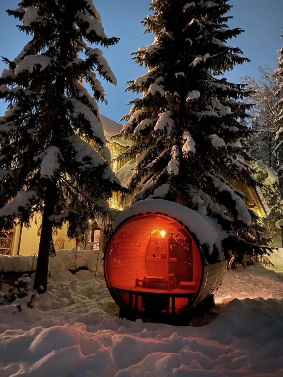 Jasna Chalet Resort ครานสกา โกรา ภายนอก รูปภาพ