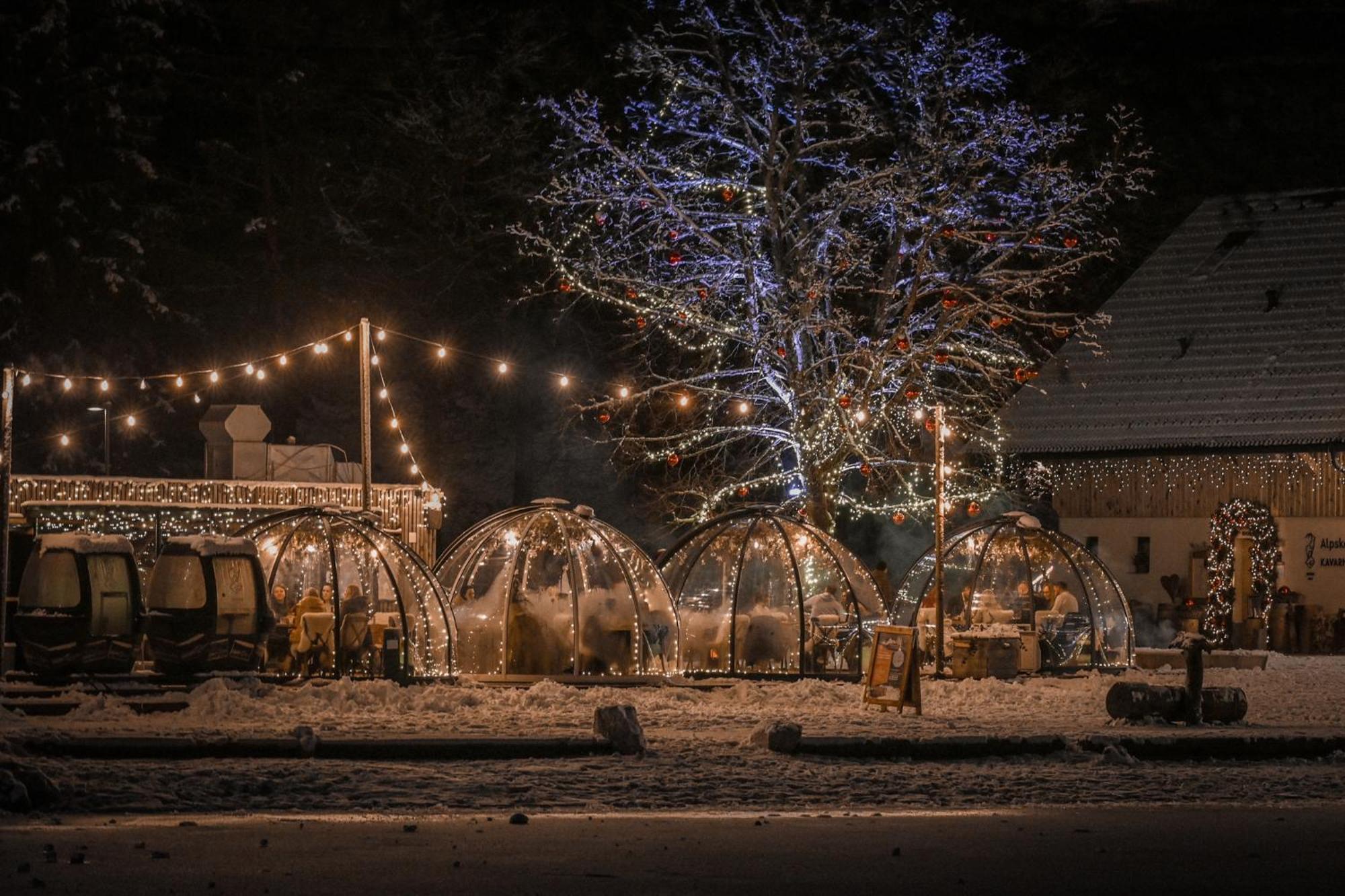 Jasna Chalet Resort ครานสกา โกรา ภายนอก รูปภาพ